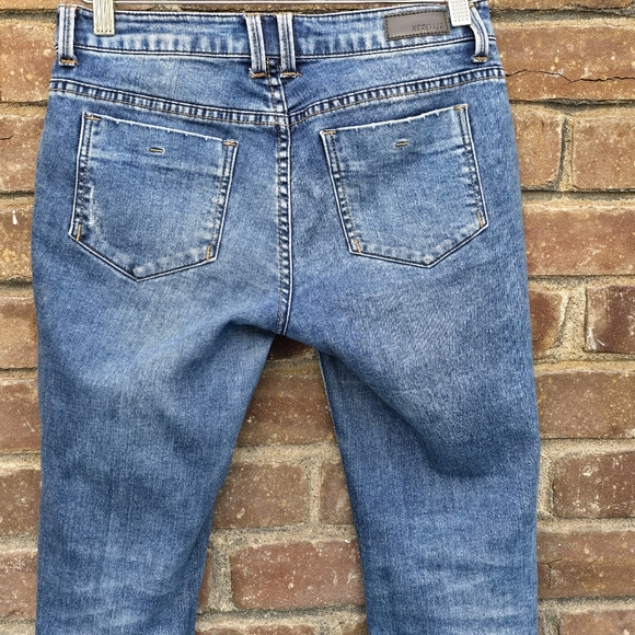 Kenneth Cole Reaction Low Rise Skinny Denim Jeans Sz 2 - Picture 4 of 9